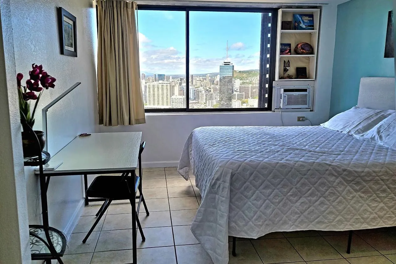 Waikiki Condo High Floor Views Beaches Convention Center Honolulu 0*,  ABD