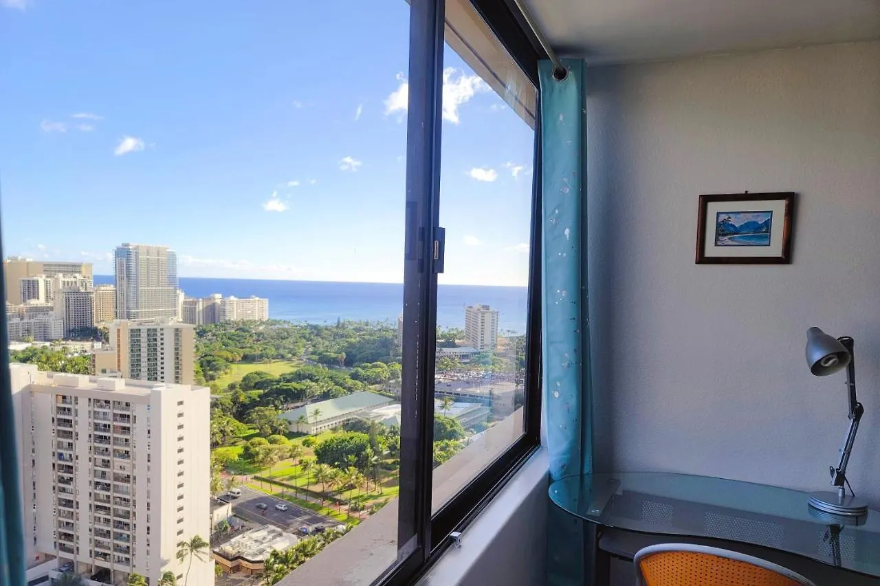 הונולולו Waikiki Condo High Floor Views Beaches Convention Center