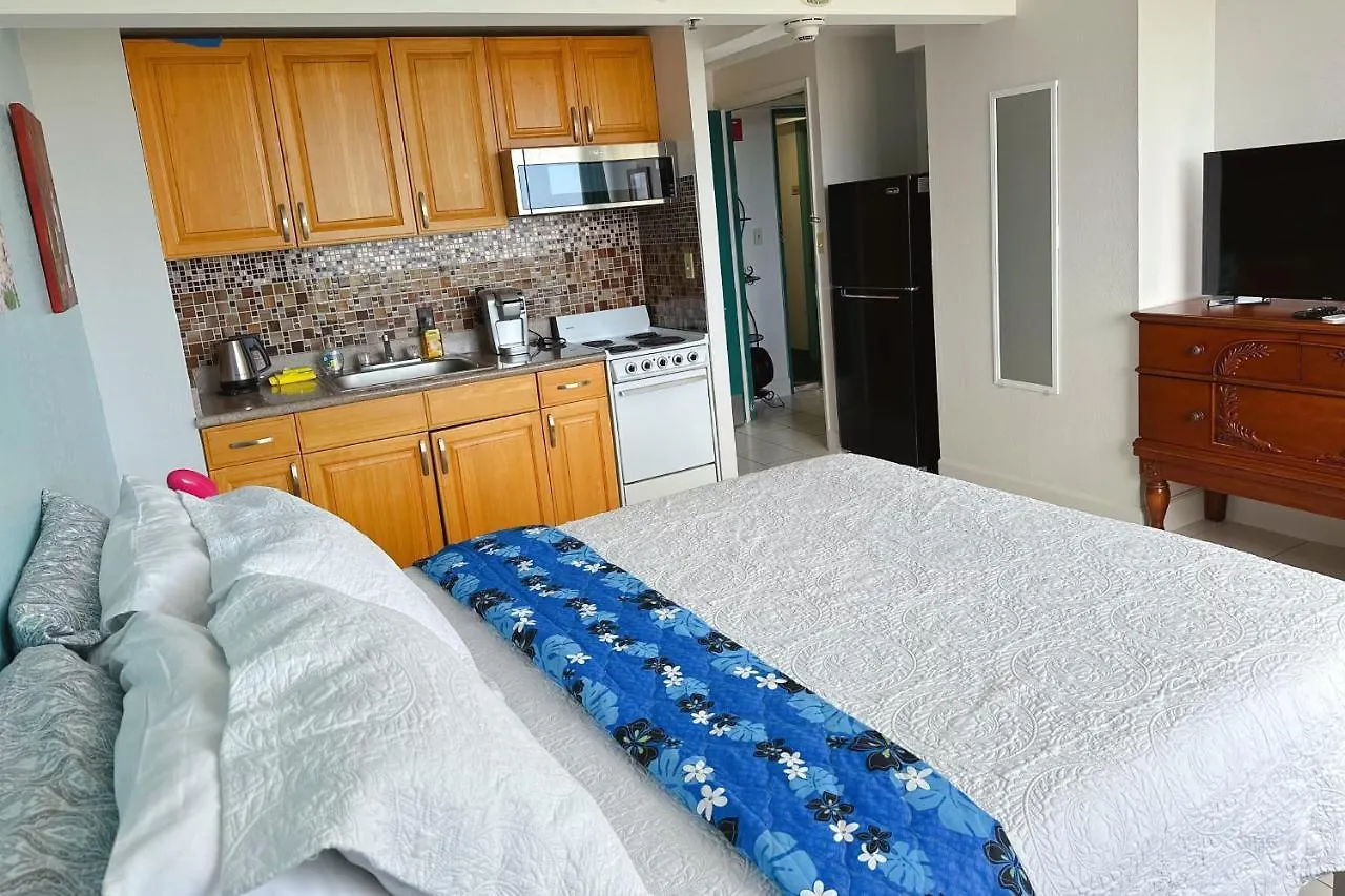Daire Waikiki Condo High Floor Views Beaches Convention Center Honolulu ABD