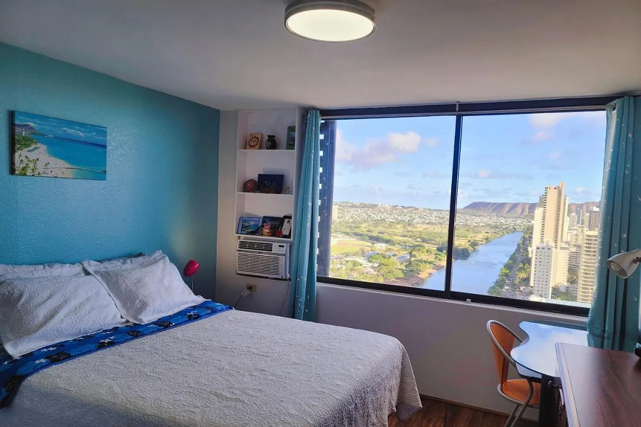 Apartment Waikiki Condo High Floor Views Beaches Convention Center Honolulu