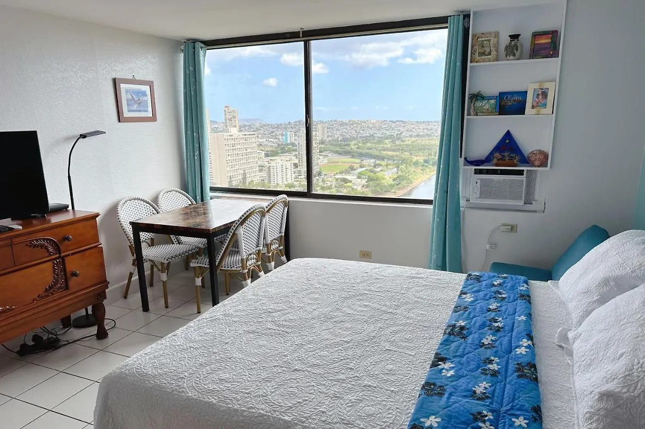 Apartment Waikiki Condo High Floor Views Beaches Convention Center Honolulu United States