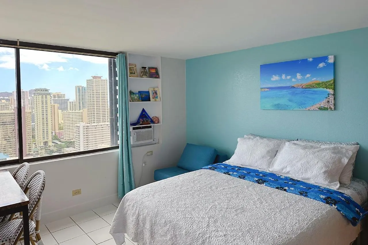Waikiki Condo High Floor Views Beaches Convention Center Honolulu