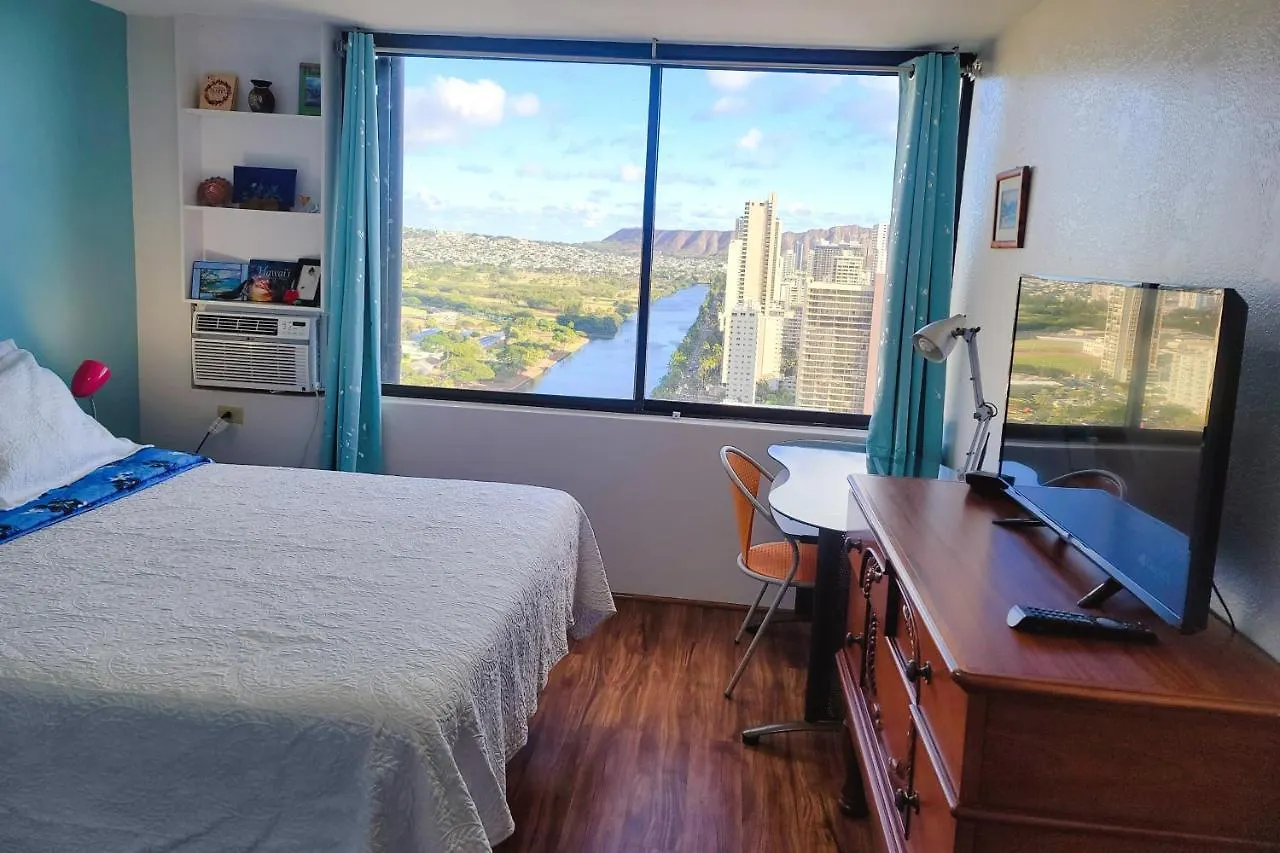 Apartment Waikiki Condo High Floor Views Beaches Convention Center Honolulu