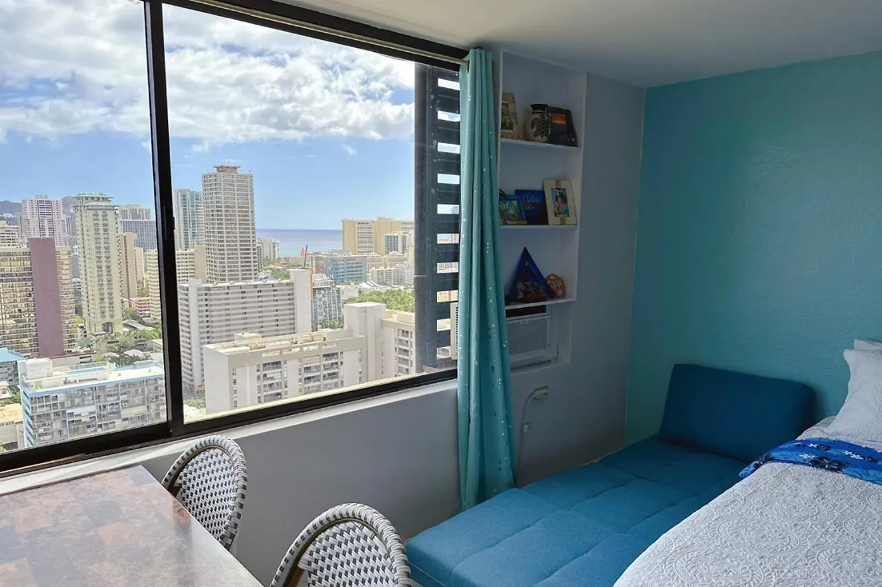 Waikiki Condo High Floor Views Beaches Convention Center Honolulu